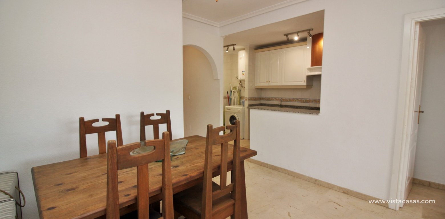 South facing apartment for sale Villamartin Plaza dining area