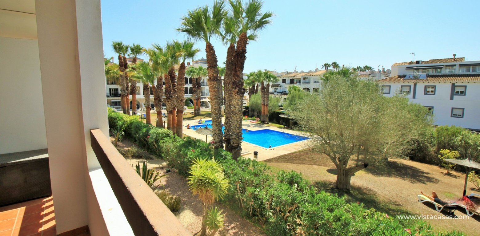 South facing apartment for sale Villamartin Plaza views of pool