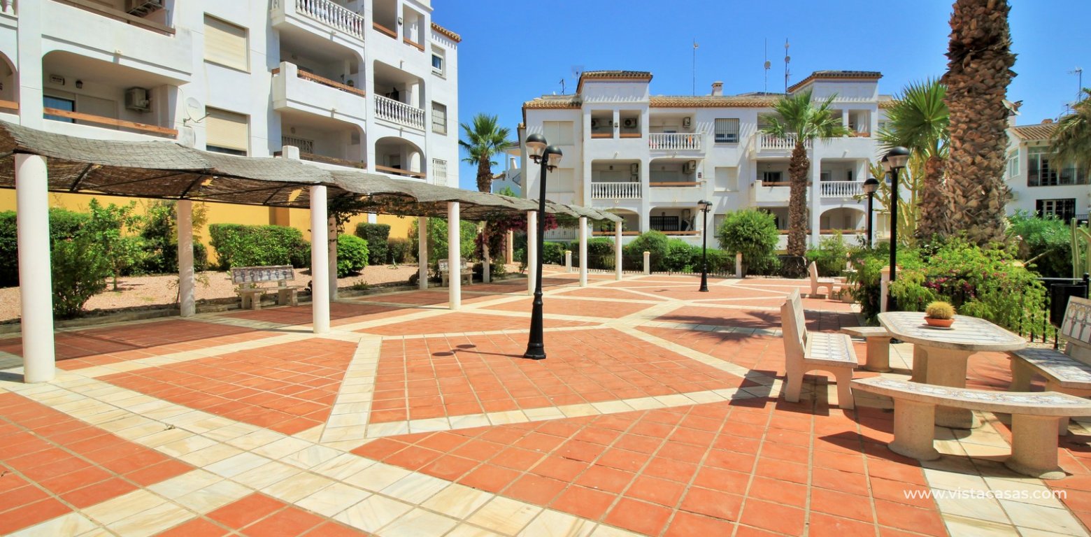 South facing apartment for sale Villamartin Plaza communal area