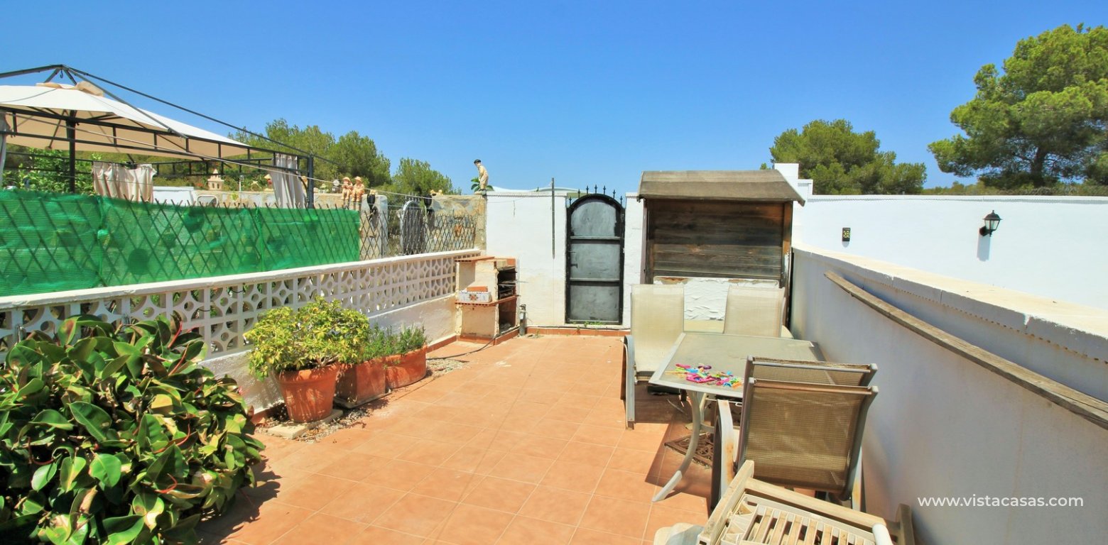 South facing townhouse for sale Villamartin Lomas del Golf rear garden