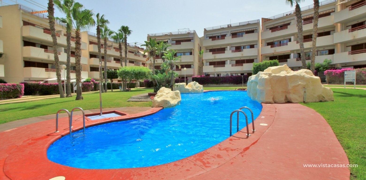 Penthouse apartment for sale El Rincon Playa Flamenca pool area 3