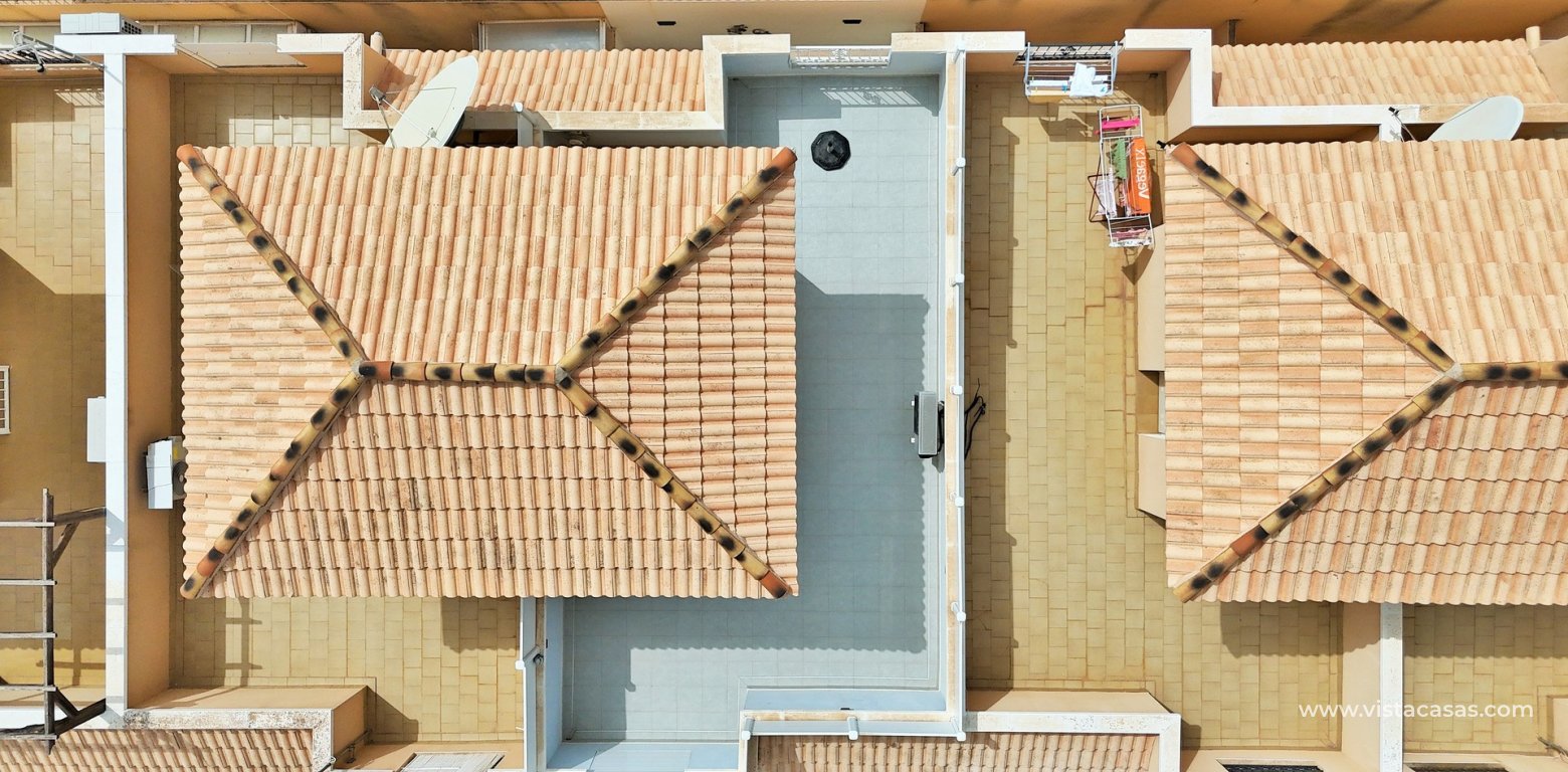 3 bedroom townhouse for sale Entregolf Villamartin roof terrace 2