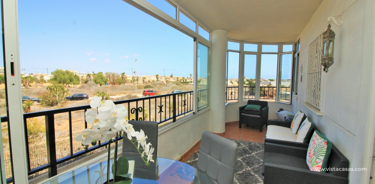 3 bedroom apartment for sale La Mirada Playa Flamenca enclosed balcony