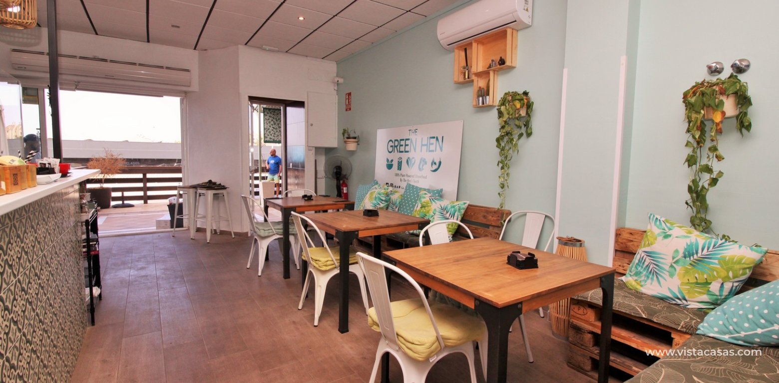 Traspaso for sale La Fuente commercial centre dining room