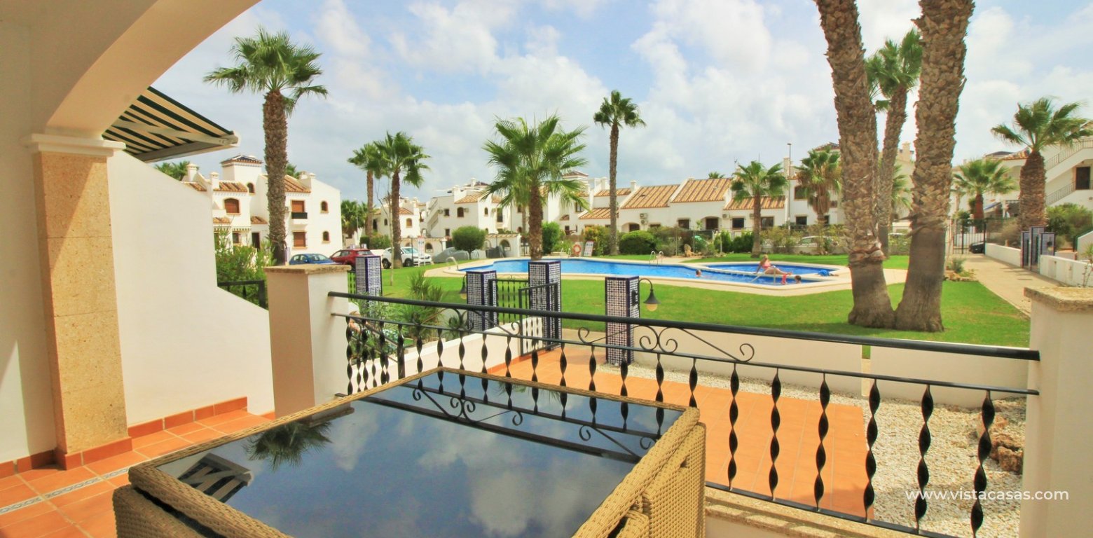 Ground floor apartment overlooking the pool for sale R9 Pau 8 Villamartin terrace