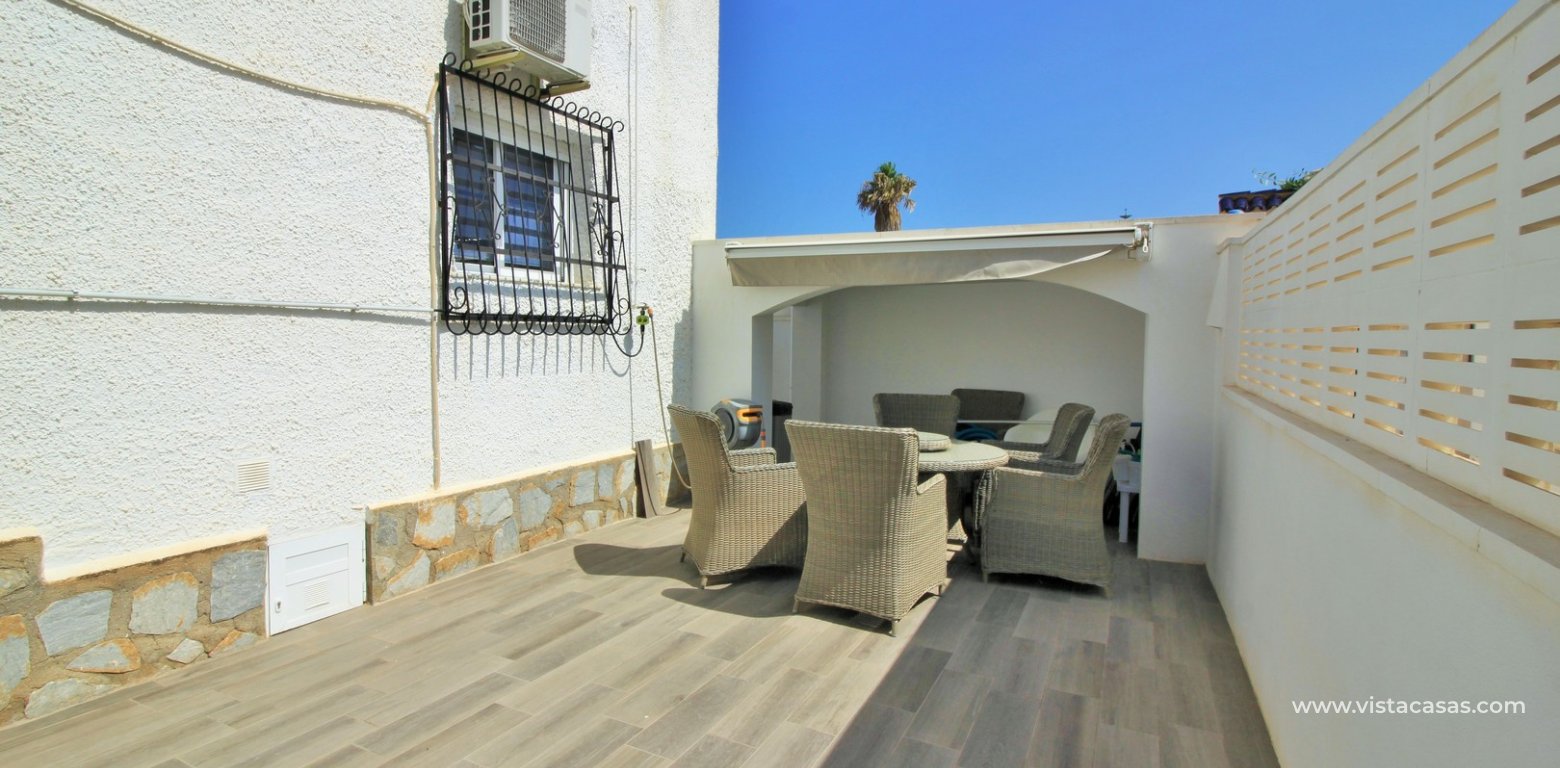 Renovated villa with private pool for sale Villamartin garden terrace