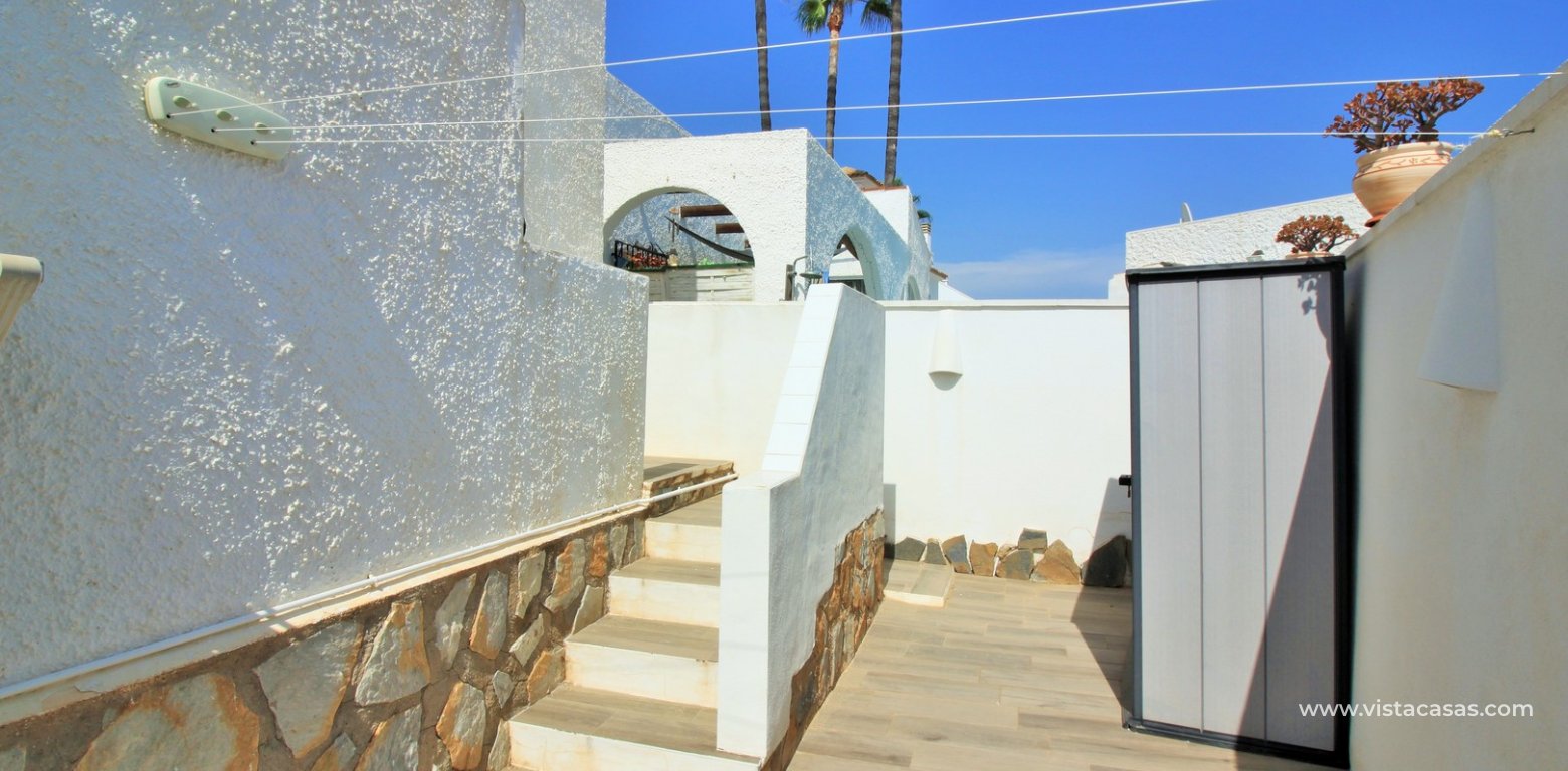 Renovated villa with private pool for sale Villamartin stairs solarium