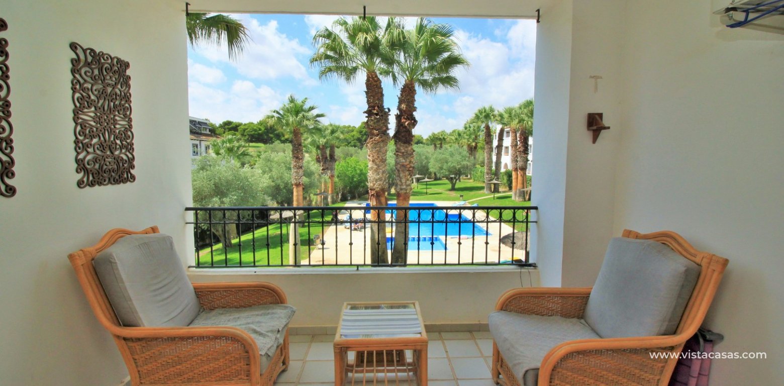 Apartment for sale with pool view in the Villamartin Plaza terrace pool view