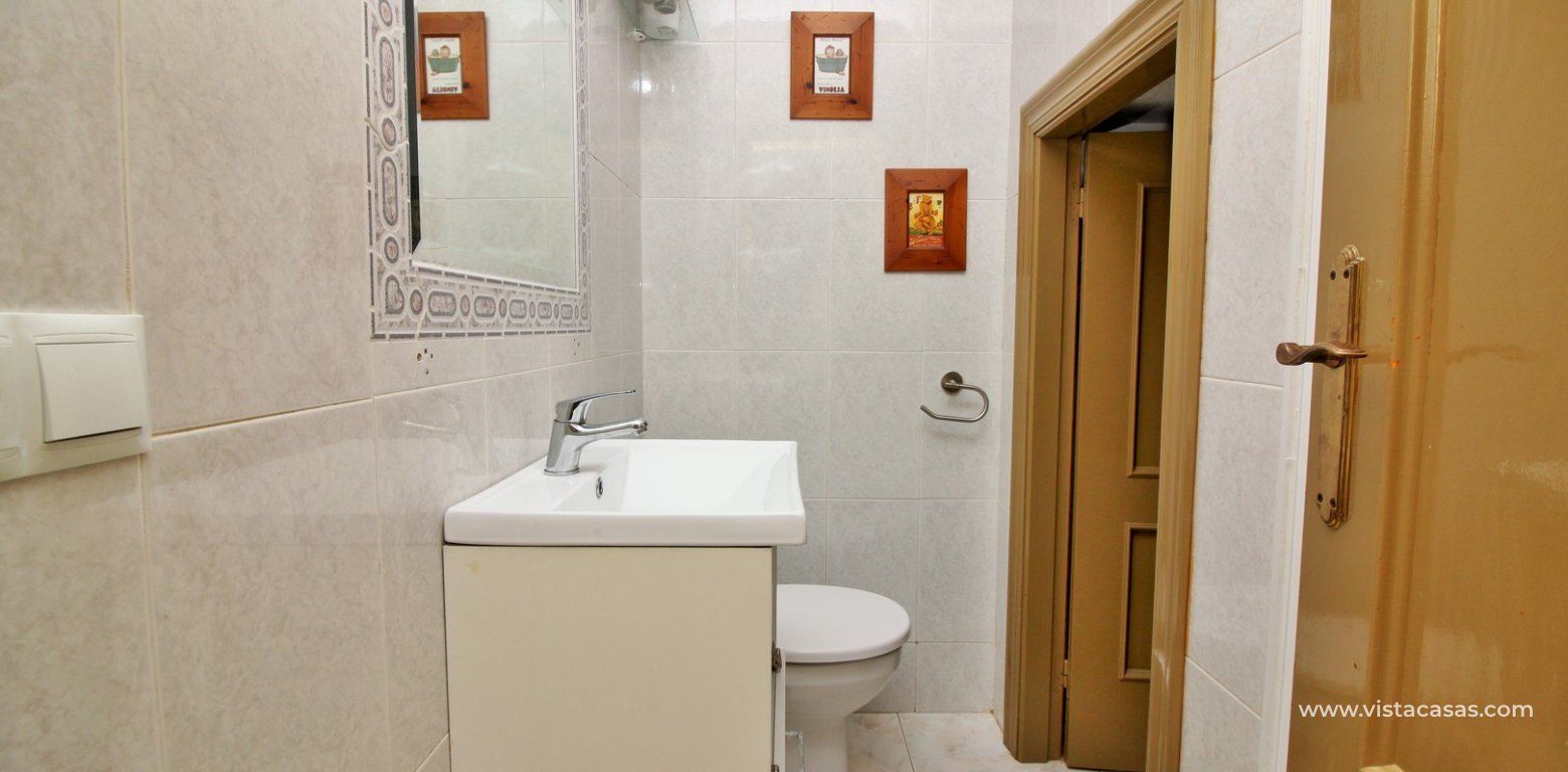 3 bedroom quad house for sale Vistaluz Playa Flamenca downstairs bathroom