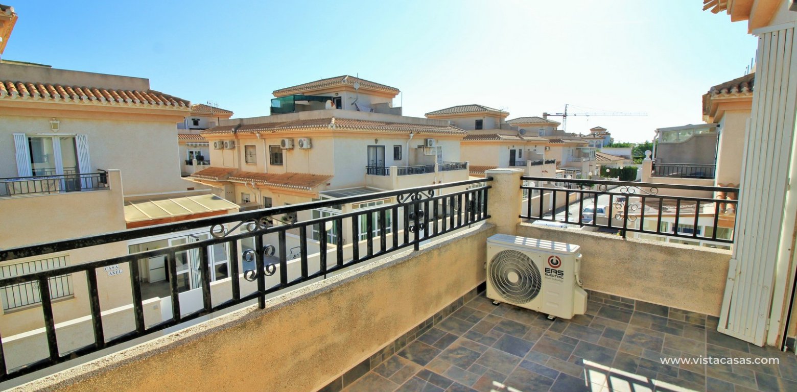 3 bedroom quad house for sale Vistaluz Playa Flamenca balcony 2