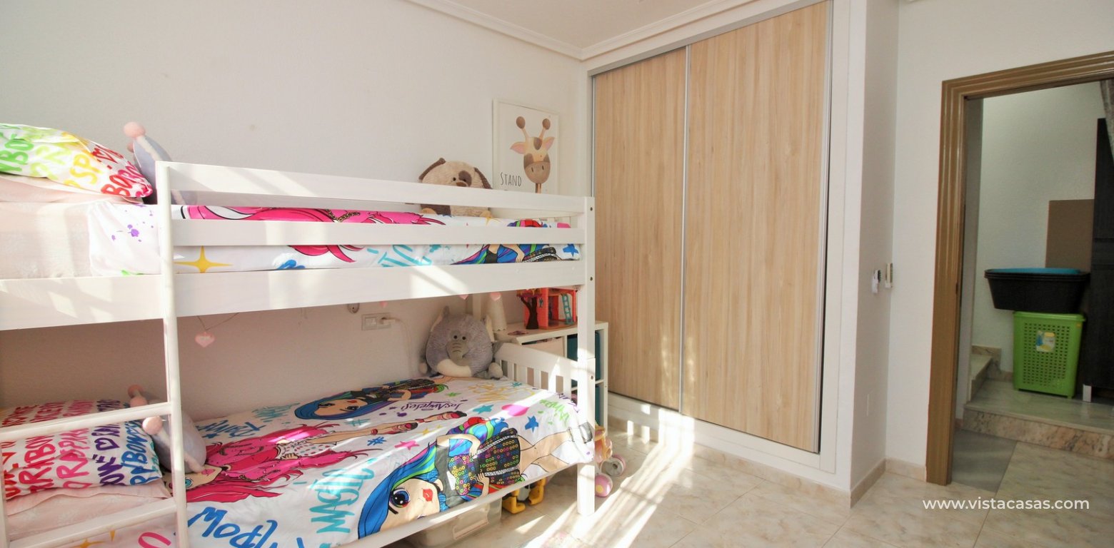 3 bedroom quad house for sale Vistaluz Playa Flamenca twin bedroom fitted wardrobes