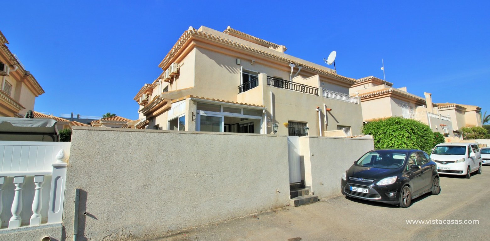 3 bedroom quad house for sale Vistaluz Playa Flamenca front