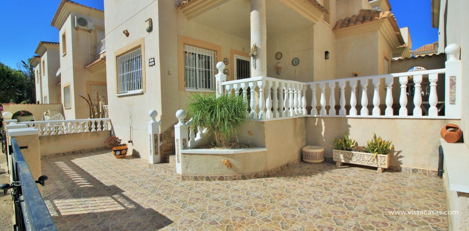 South facing detached villa for sale La Pinada Playa Flamenca driveway