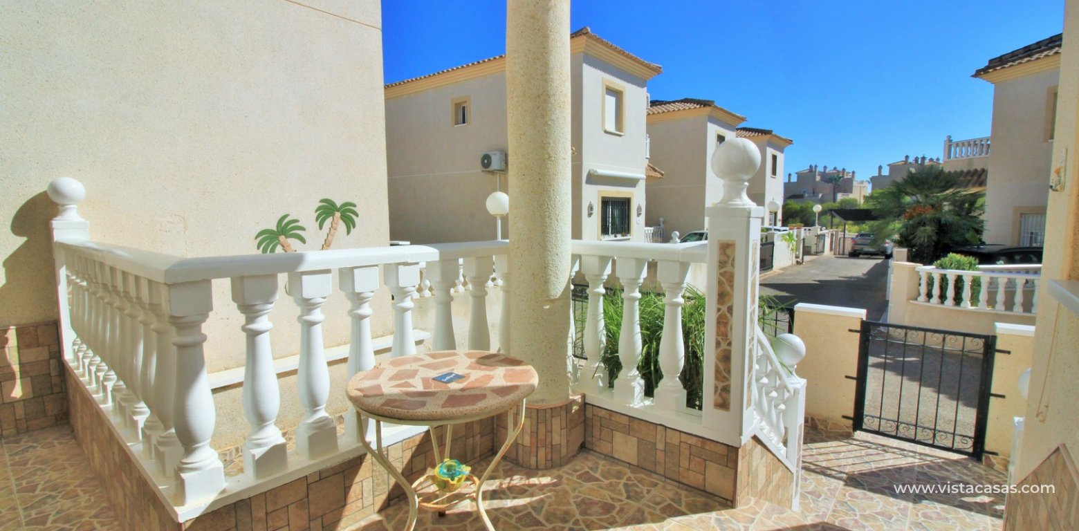 South facing detached villa for sale La Pinada Playa Flamenca terrace