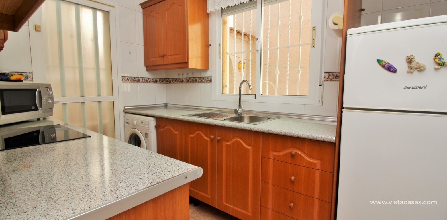 South facing detached villa for sale La Pinada Playa Flamenca kitchen