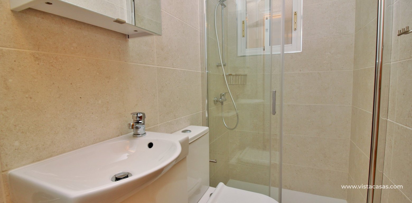 South facing detached villa for sale La Pinada Playa Flamenca downstairs bathroom