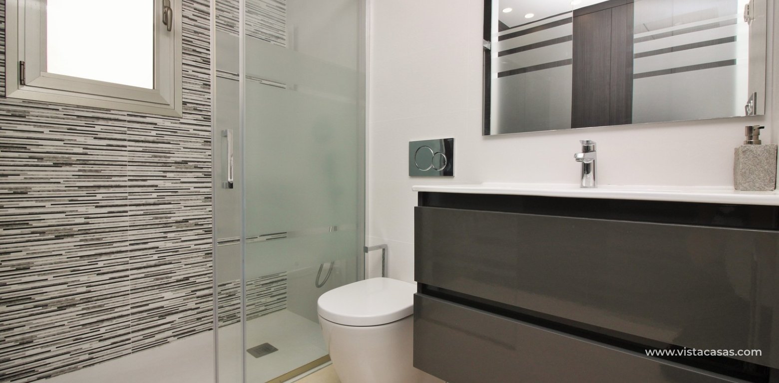 Modern villa with private pool for sale Villamartin en-suite bathroom