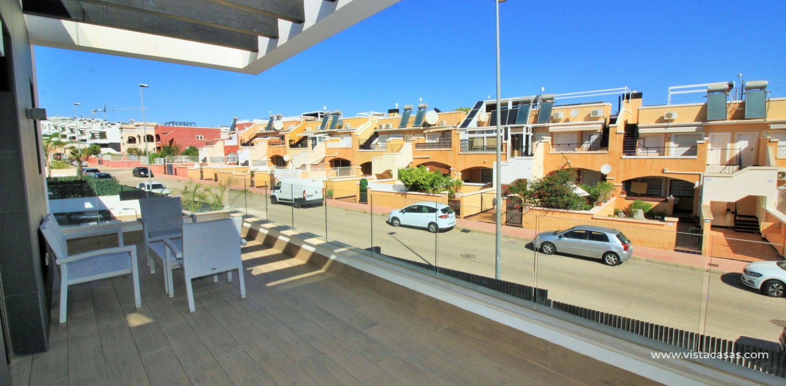 Modern villa with private pool for sale Villamartin balcony 2