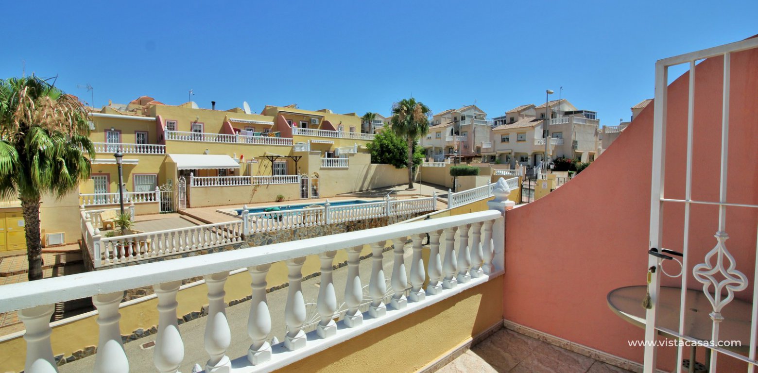 Property for sale in Villamartin master bedroom private balcony pool view
