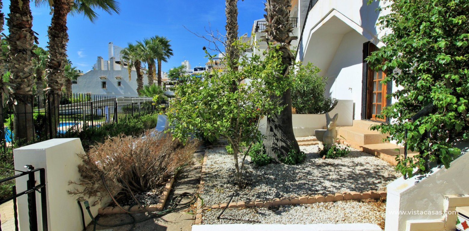 Lola bungalow for sale Verdemar 3 Villamartin front garden