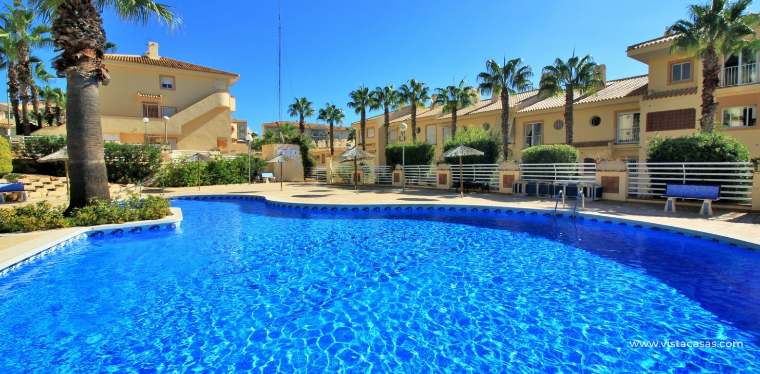 Frontline Duplex apartment for sale Las Terrazas Cabo Roig pool