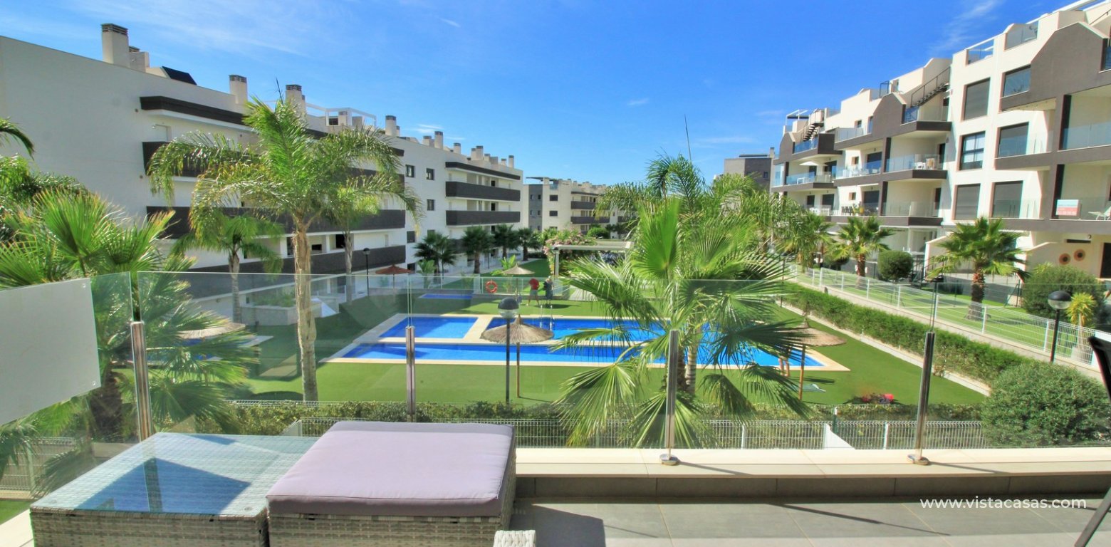 South facing apartment for sale Valentino Golf 2 facing pool