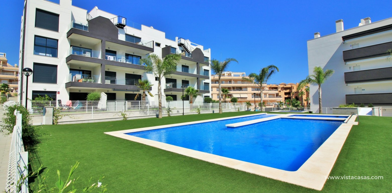 South facing apartment for sale Valentino Golf 2 swimming pool