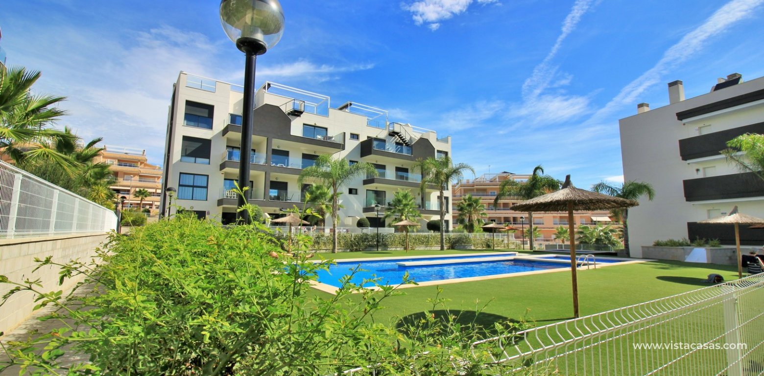 South facing apartment for sale Valentino Golf ii pool