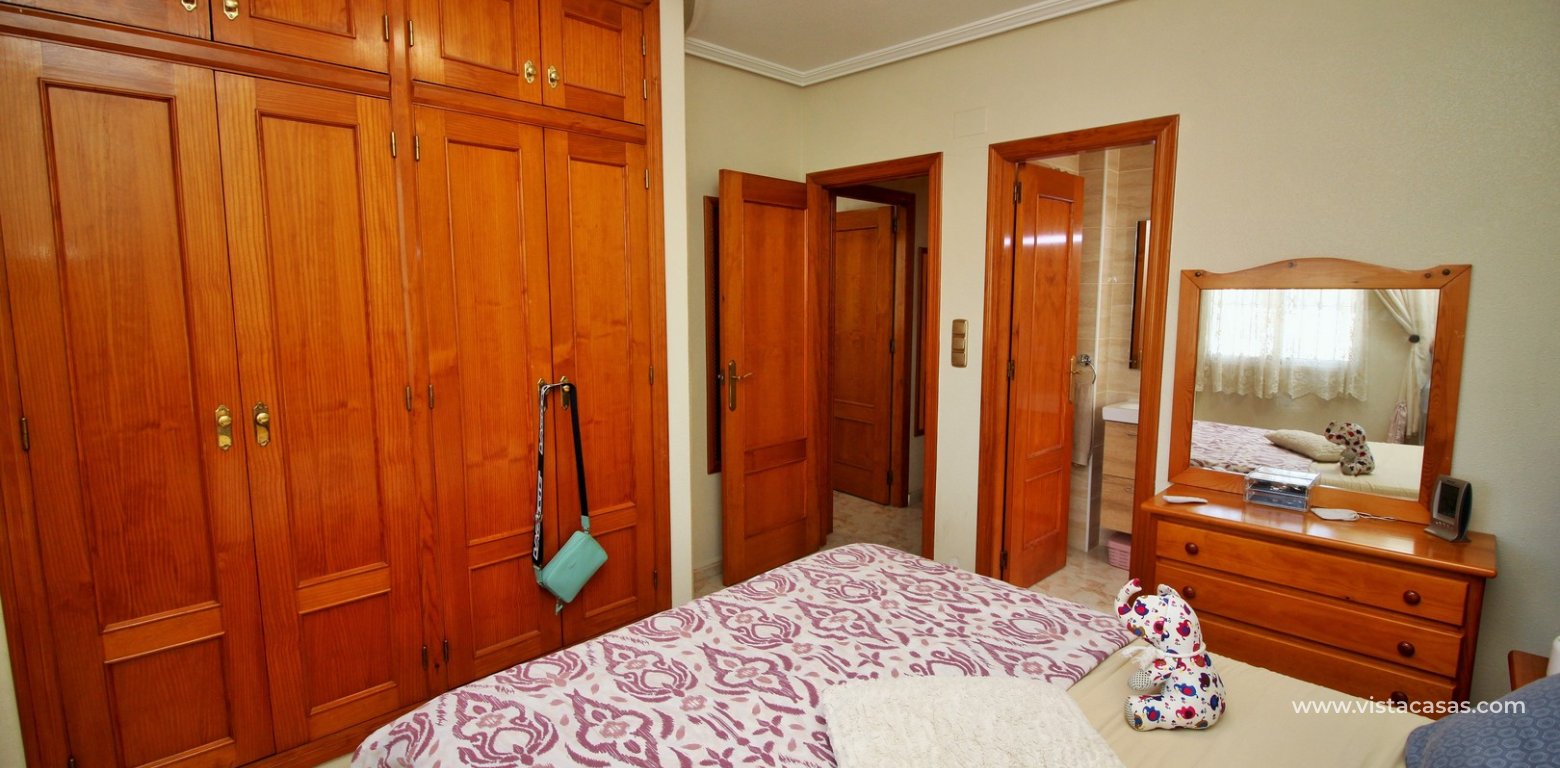 Detached villa for sale in Pinada Golf Villamartin master bedroom fitted wardrobes