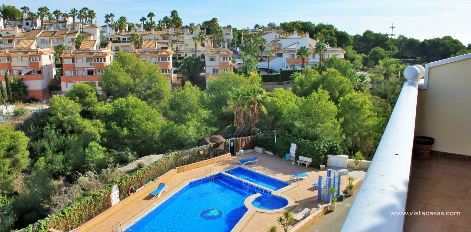 Penthouse apartment for sale Costa Paraiso 3 Villamartin solarium pool view