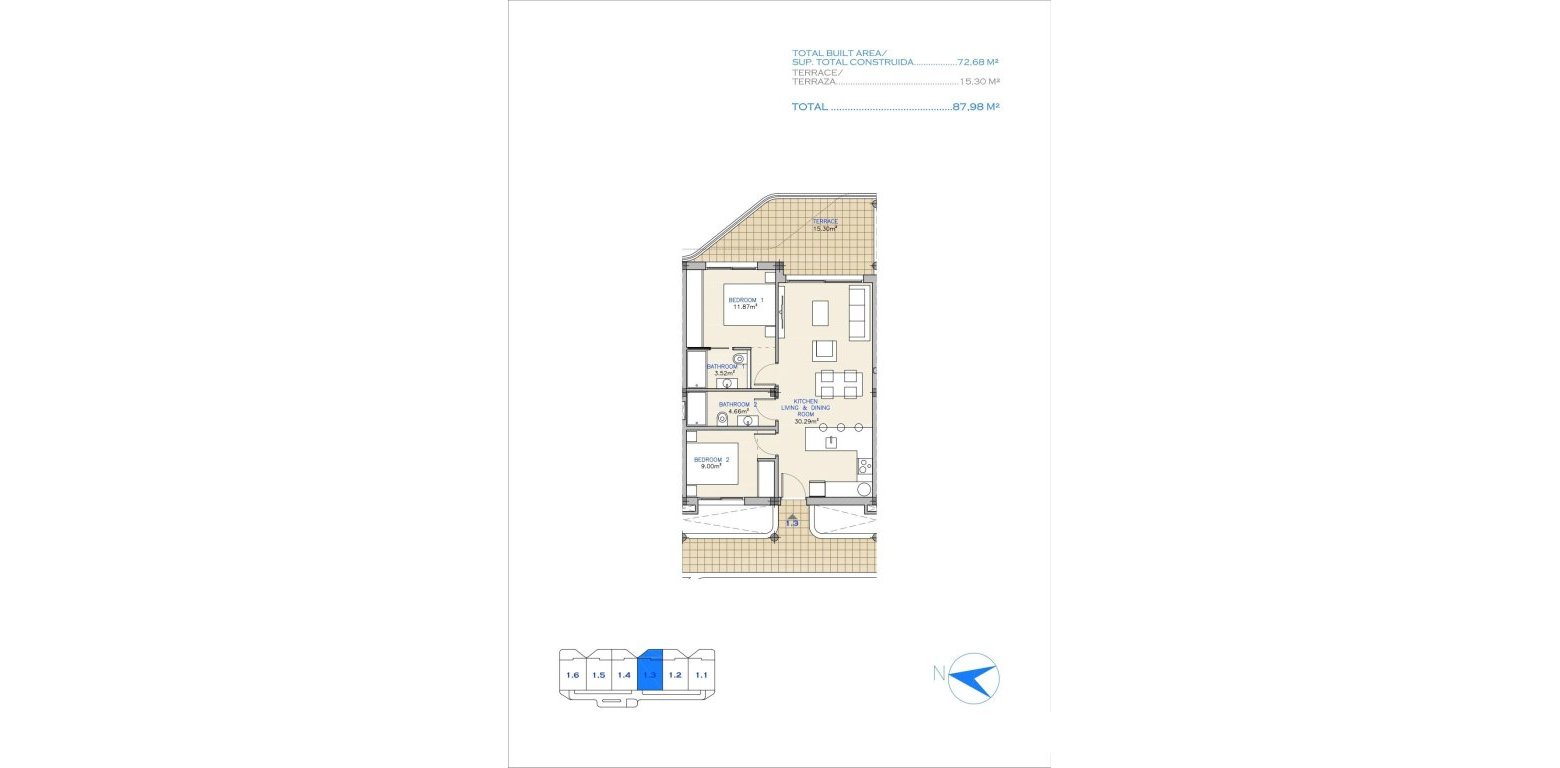 New Build - Apartment - Los Alcazares - Serena Golf