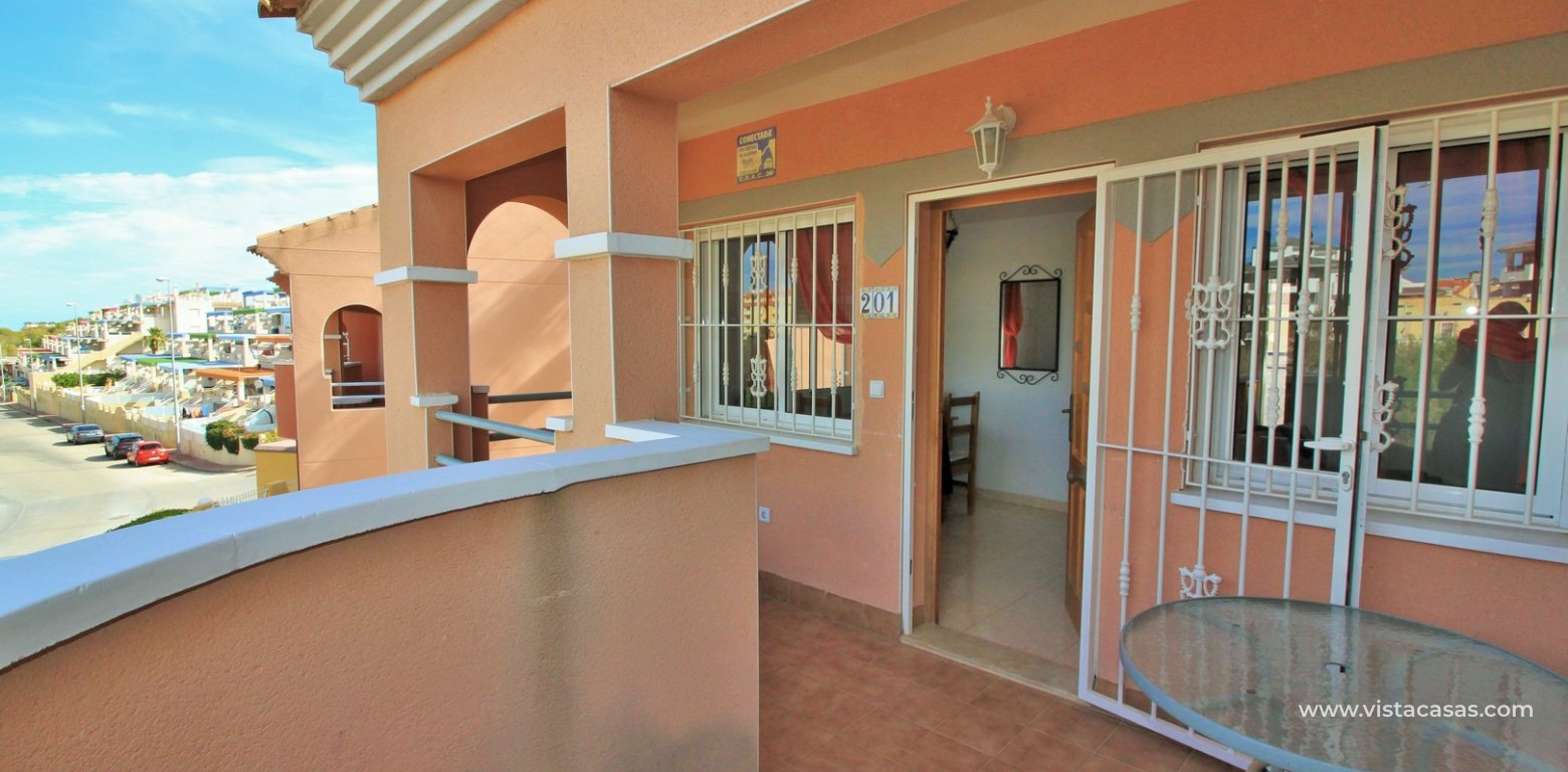 Duplex apartment for sale Marbella Golf III Villamartin front balcony