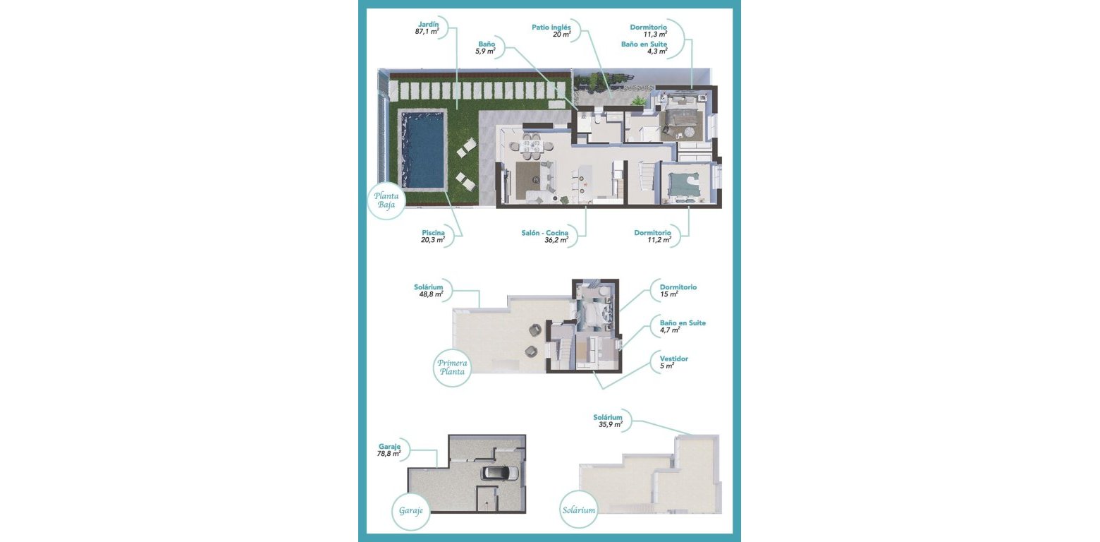 Ny konstruktion - Villa - Los Alcazares - Serena Golf