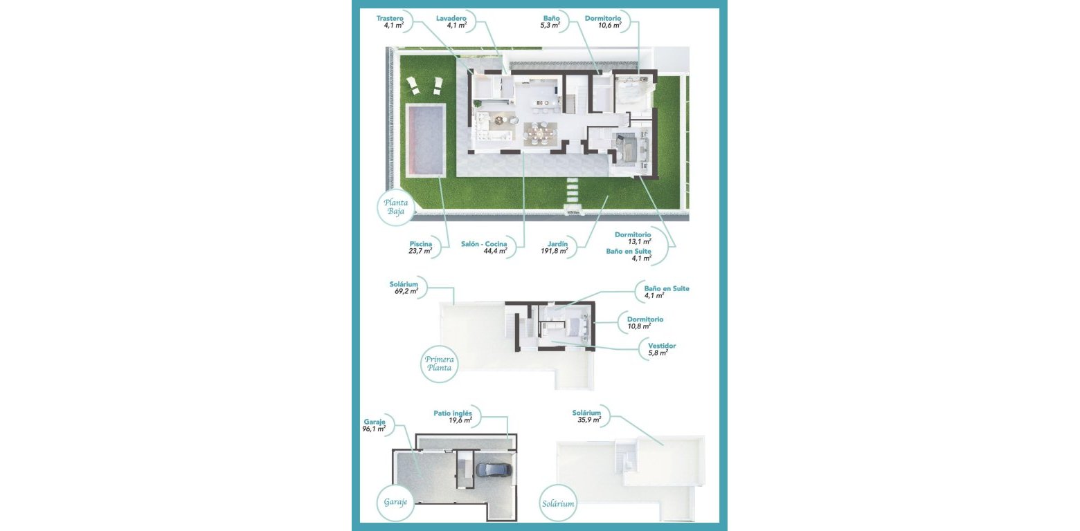 Ny konstruktion - Villa - Los Alcazares - Serena Golf