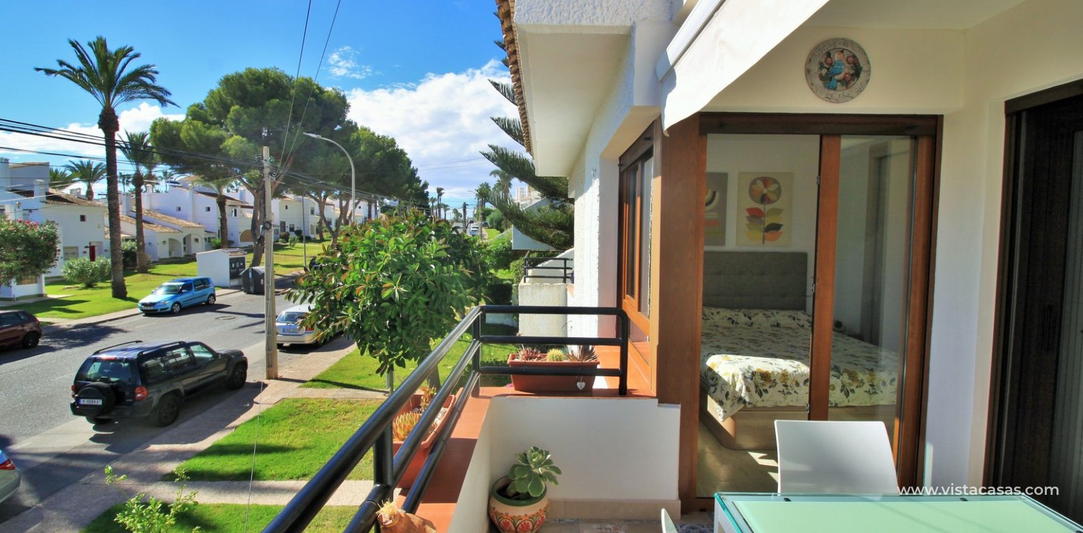 South facing duplex apartment for sale Villamartin Golf balcony