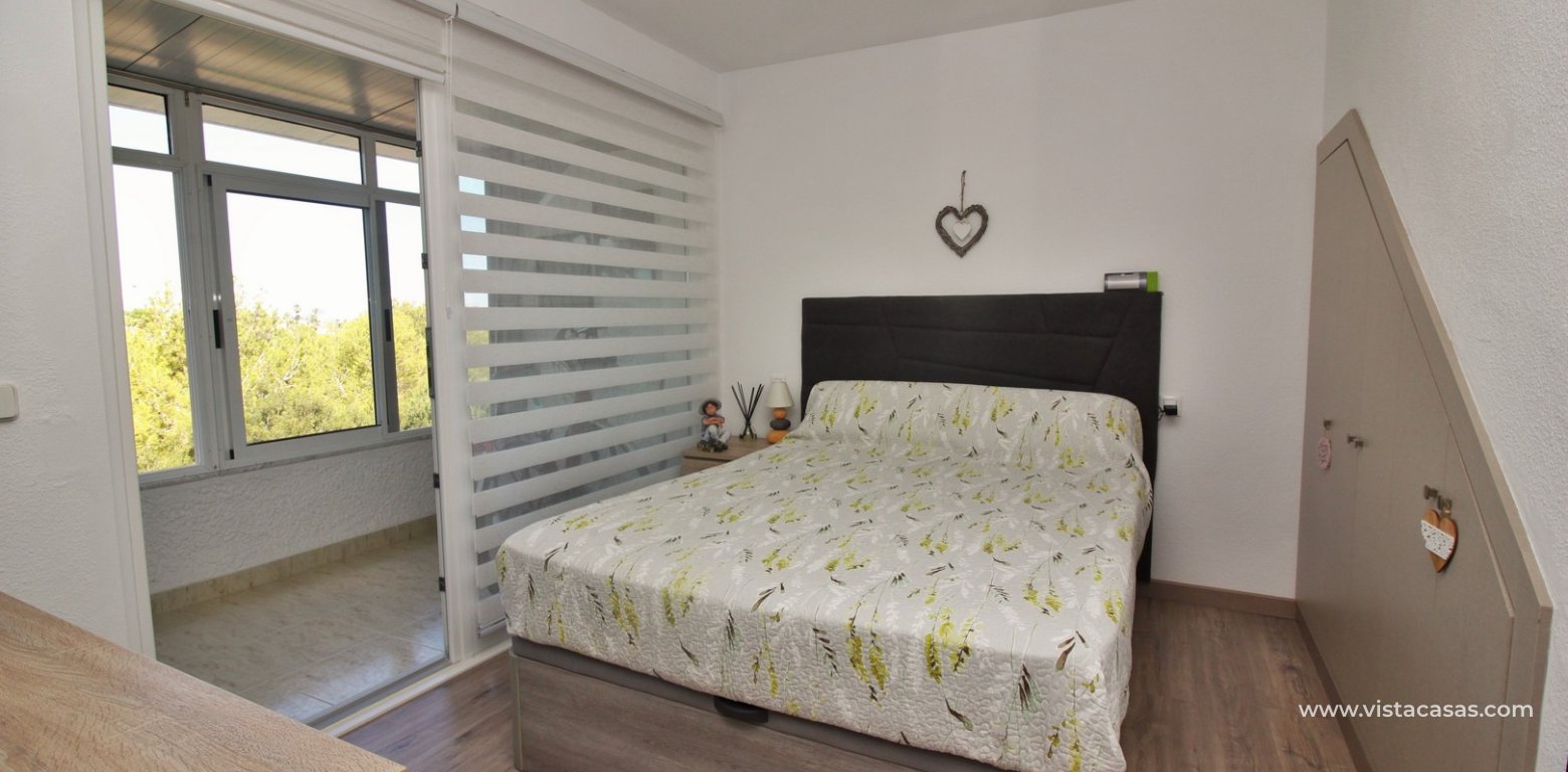 South facing duplex apartment for sale Villamartin Golf master bedroom