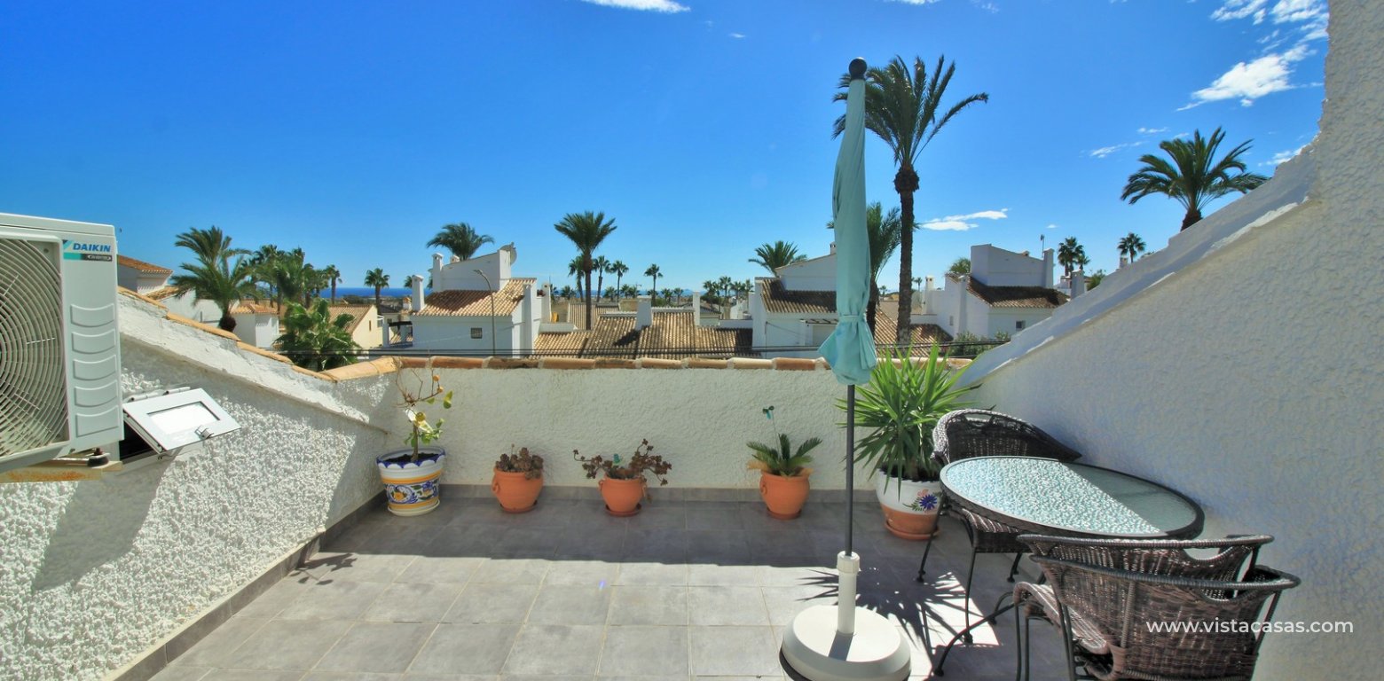 South facing duplex apartment for sale Villamartin Golf solarium