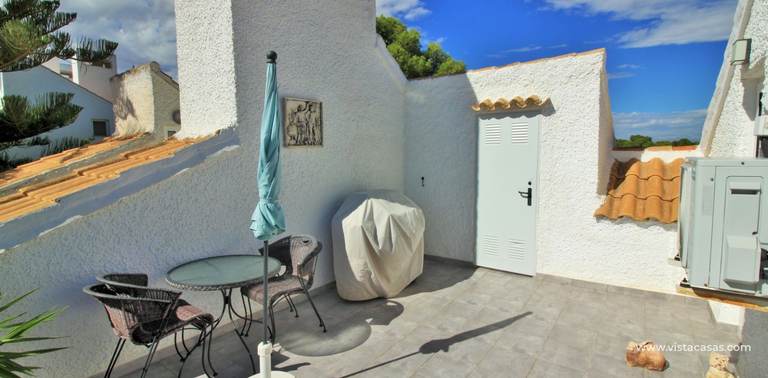 South facing duplex apartment for sale Villamartin Golf solarium storage room