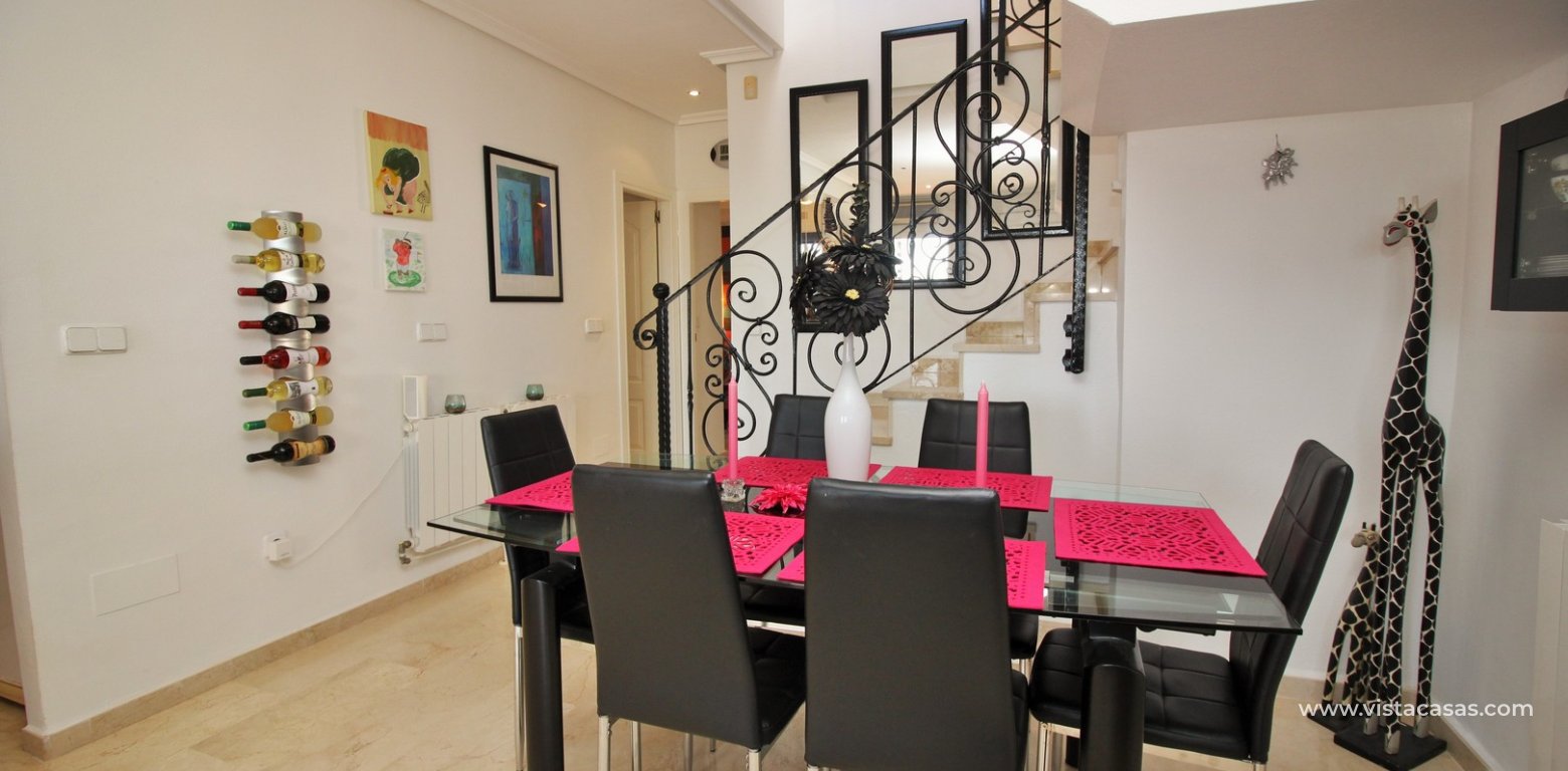 Buhardilla townhouse for sale R4 Las Violetas dining area