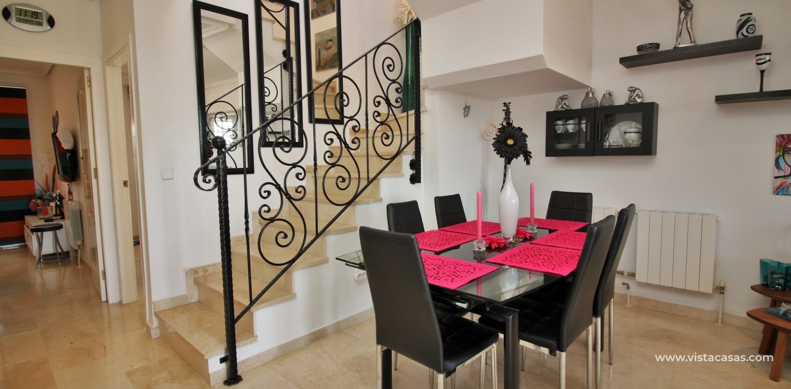 Buhardilla townhouse for sale R4 Las Violetas dining table