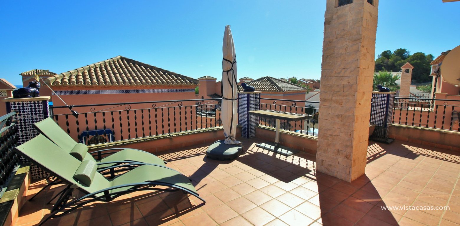 Detached Brisas villa for sale in La Cañada II San Miguel roof solarium