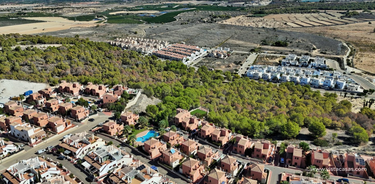 Detached Brisas villa for sale in La Cañada II San Miguel aerial view