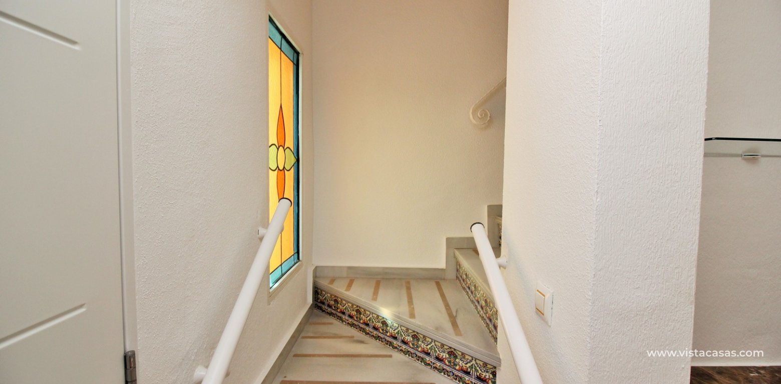 3 bedroom townhouse for sale Colinas Puerta Real 5 Villamartin staircase