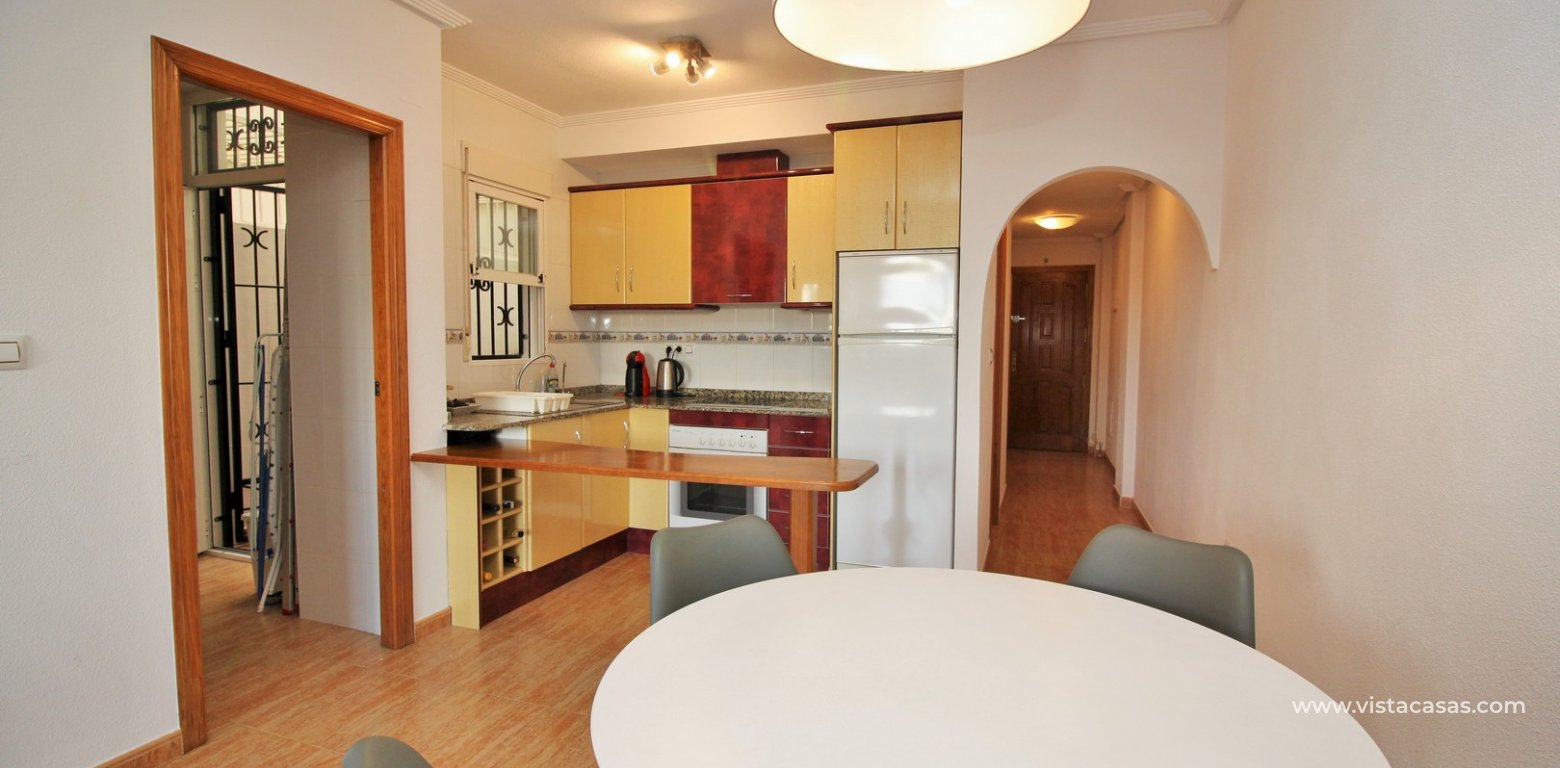 Ground floor apartment for sale La Mirada Playa Flamenca kitchen diner