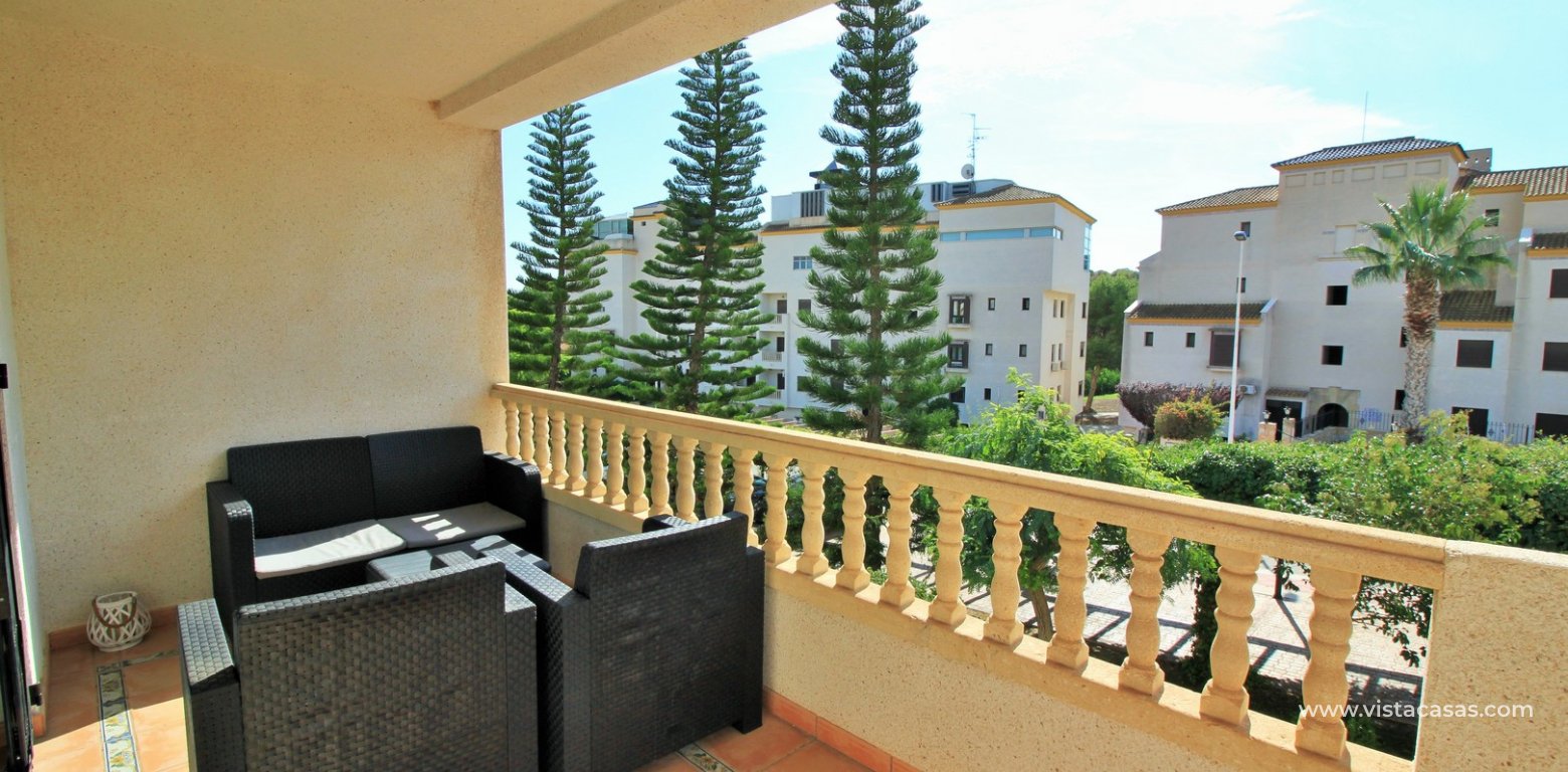 Top floor apartment for sale in Las Ramblas Golf balcony front