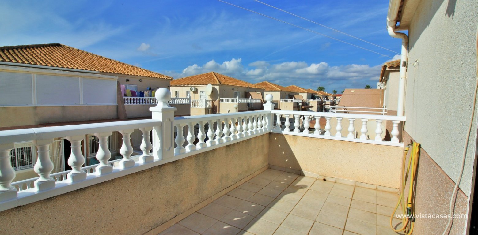 South facing townhouse for sale Torregolf II Cabo Roig balcony