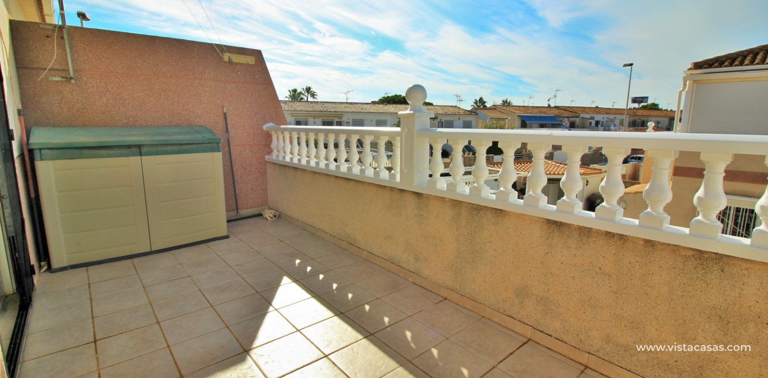 South facing townhouse for sale Torregolf II Cabo Roig balcony south facing