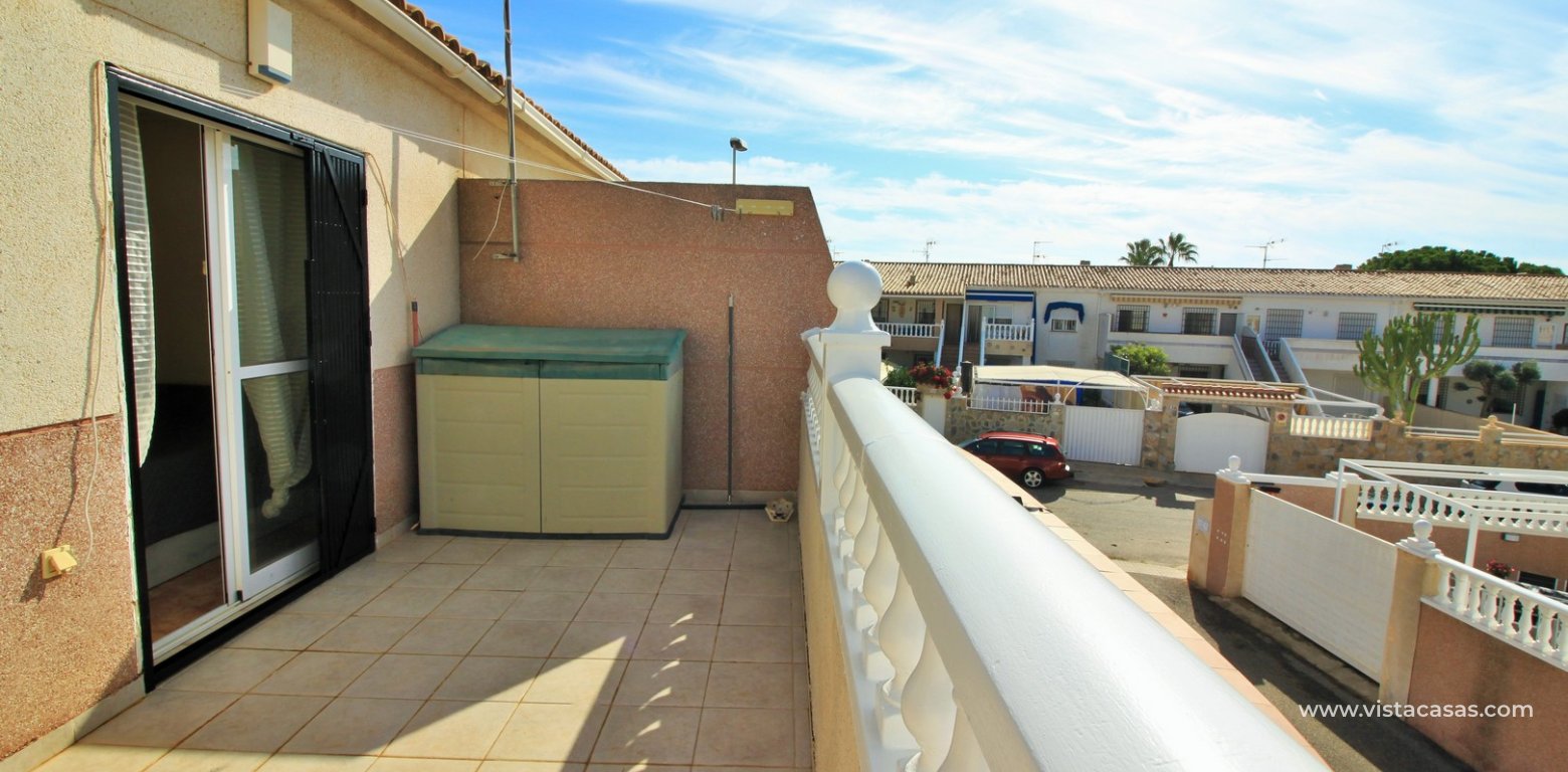 South facing townhouse for sale Torregolf II Cabo Roig balcony 2