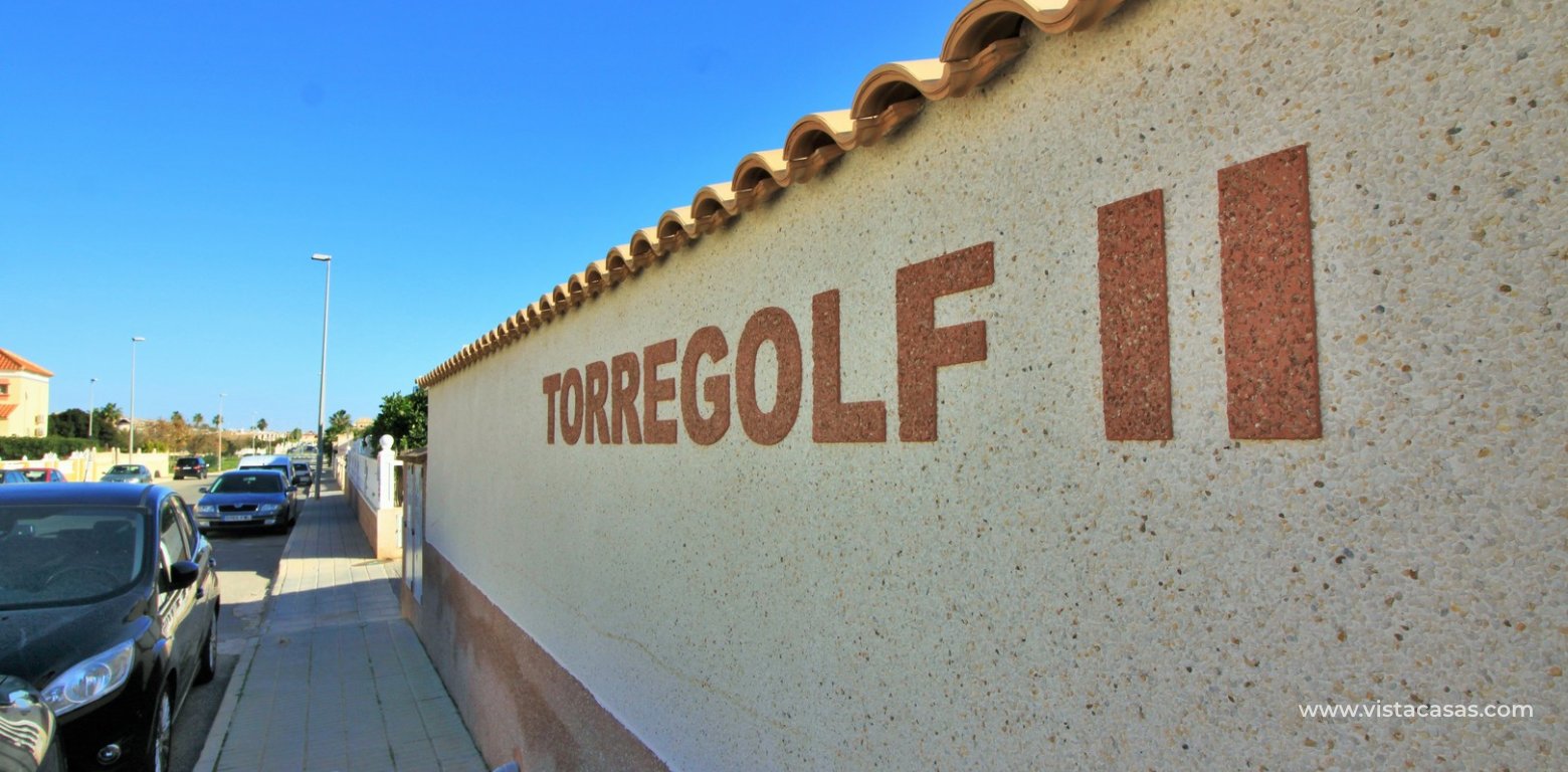 South facing townhouse for sale Torregolf 2 Cabo Roig