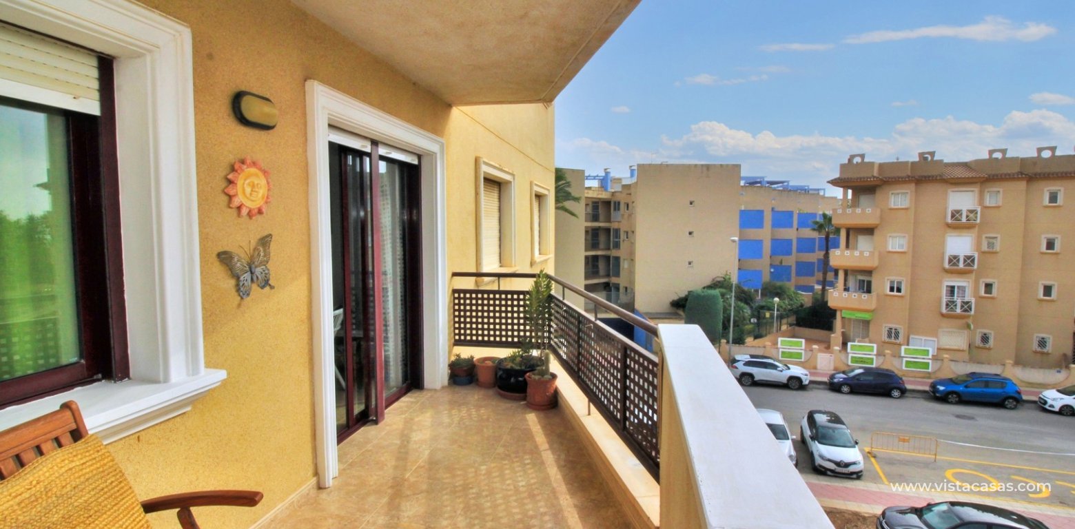 South facing apartment for sale Costa Marina Cabo Roig balcony